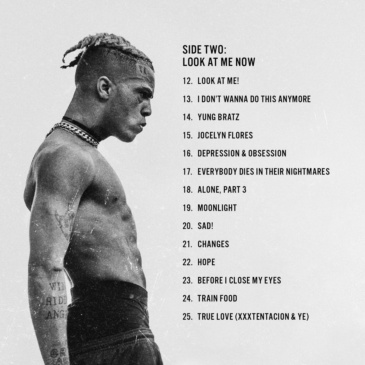 RapTentacion's tweet photo. Voici la tracklist :

#LLJ https://t.co/8Sq0dYG1cB