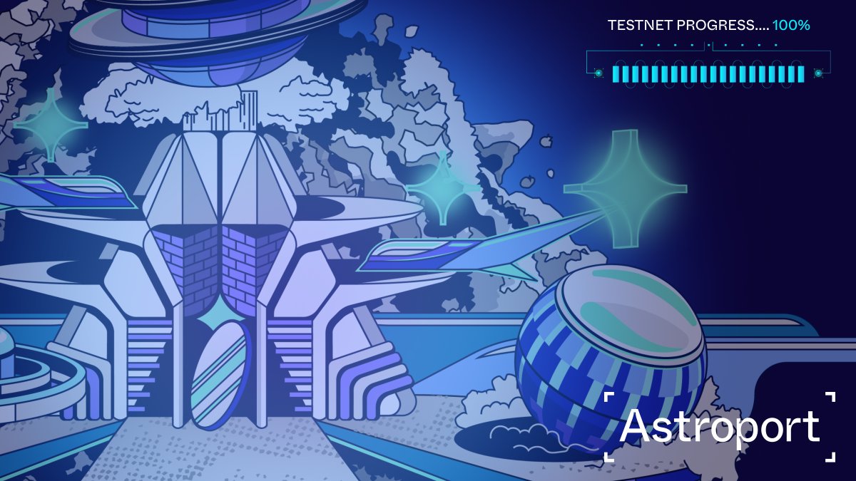 astroport_fi's tweet photo. 🛰️ CONTRACTS DEPLOYED

Astroport smart contracts live on Terra 2.0 testnet

Keep comms channels open for mainnet launch https://t.co/I7y69S0ut3
