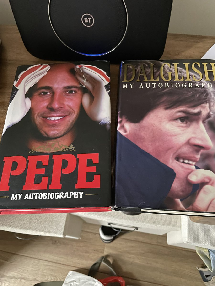 LFCRhinos's tweet image. 2 more to my growing #LFCBooks collection still miles off anything like what @PaulWilley10 has got. #charityshopfinds #Wetherby
