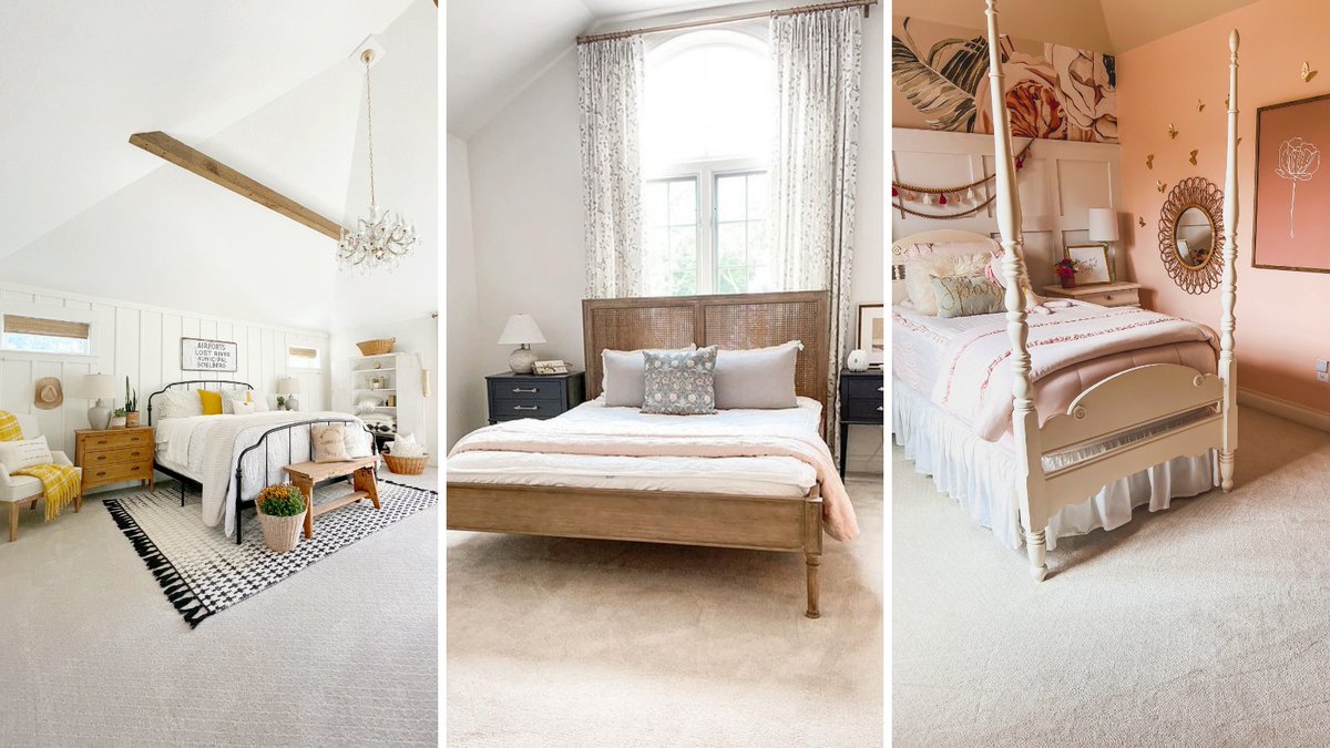 Here's a little inspiration to create a beautiful bedroom sanctuary for your guests, the kids and, of course, for you.

Retweet with your favorite design and STAINMASTER® carpet.