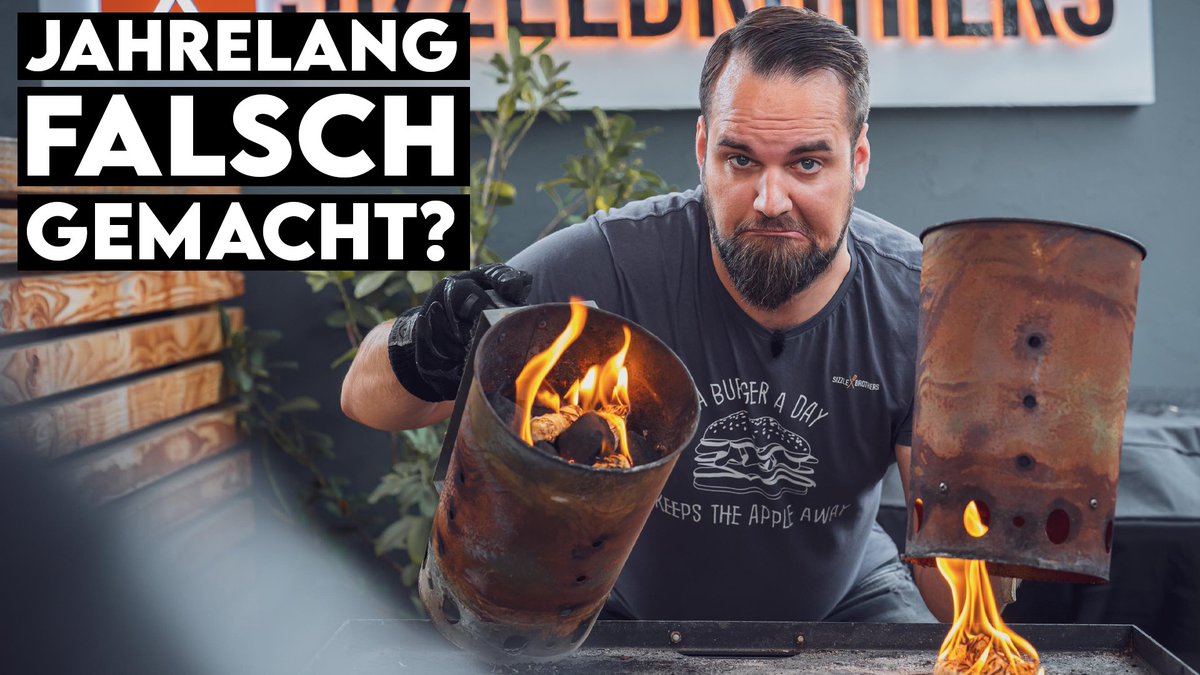 Kurze #Frage: Haben wir original jahrelang den Anzündkamin falsch gezündet? Guckst du hier: youtu.be/XyIrSmn5gC8