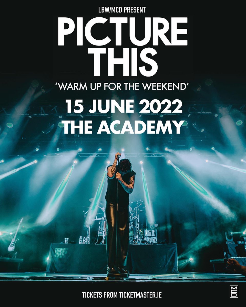 picturethis's tweet photo. WARM UP SHOW IN THE ACADAMY, DUBLIN ON SALE TOMORROW MORNING AT 9AM!! 

#alarmssetforpicturethis https://t.co/qVoEzZ2OFX