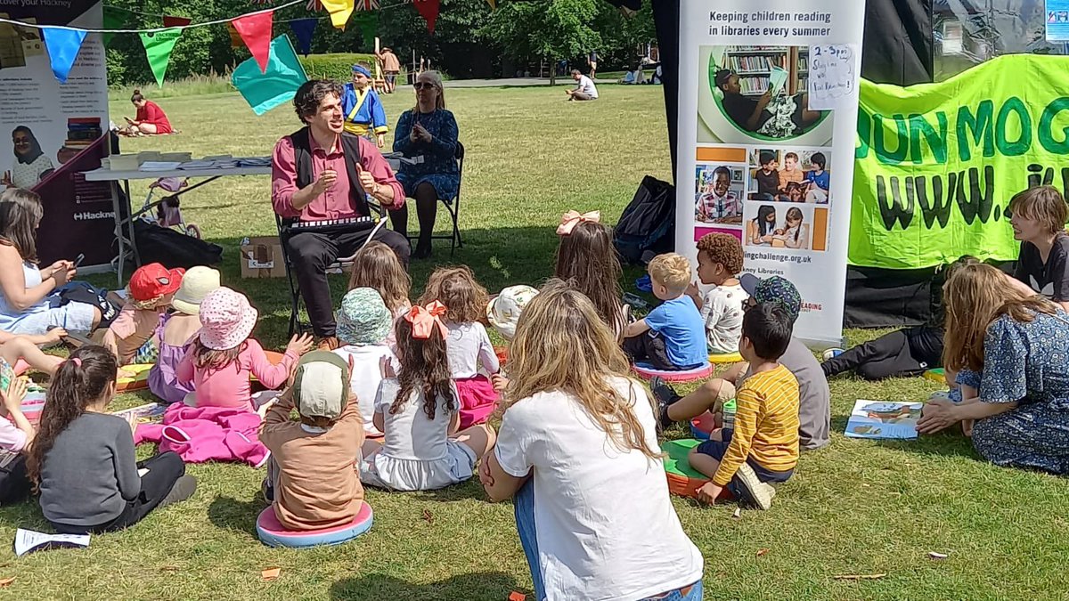 hackneylibs's tweet image. What a day! It was wonderful to see all children enjoying #hackneylibraries story time today  #Jubilee #sprinfieldpark @  the festival. See you all at the library soon!