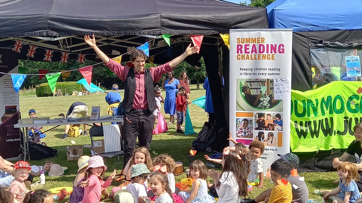 hackneylibs's tweet image. What a day! It was wonderful to see all children enjoying #hackneylibraries story time today  #Jubilee #sprinfieldpark @  the festival. See you all at the library soon!