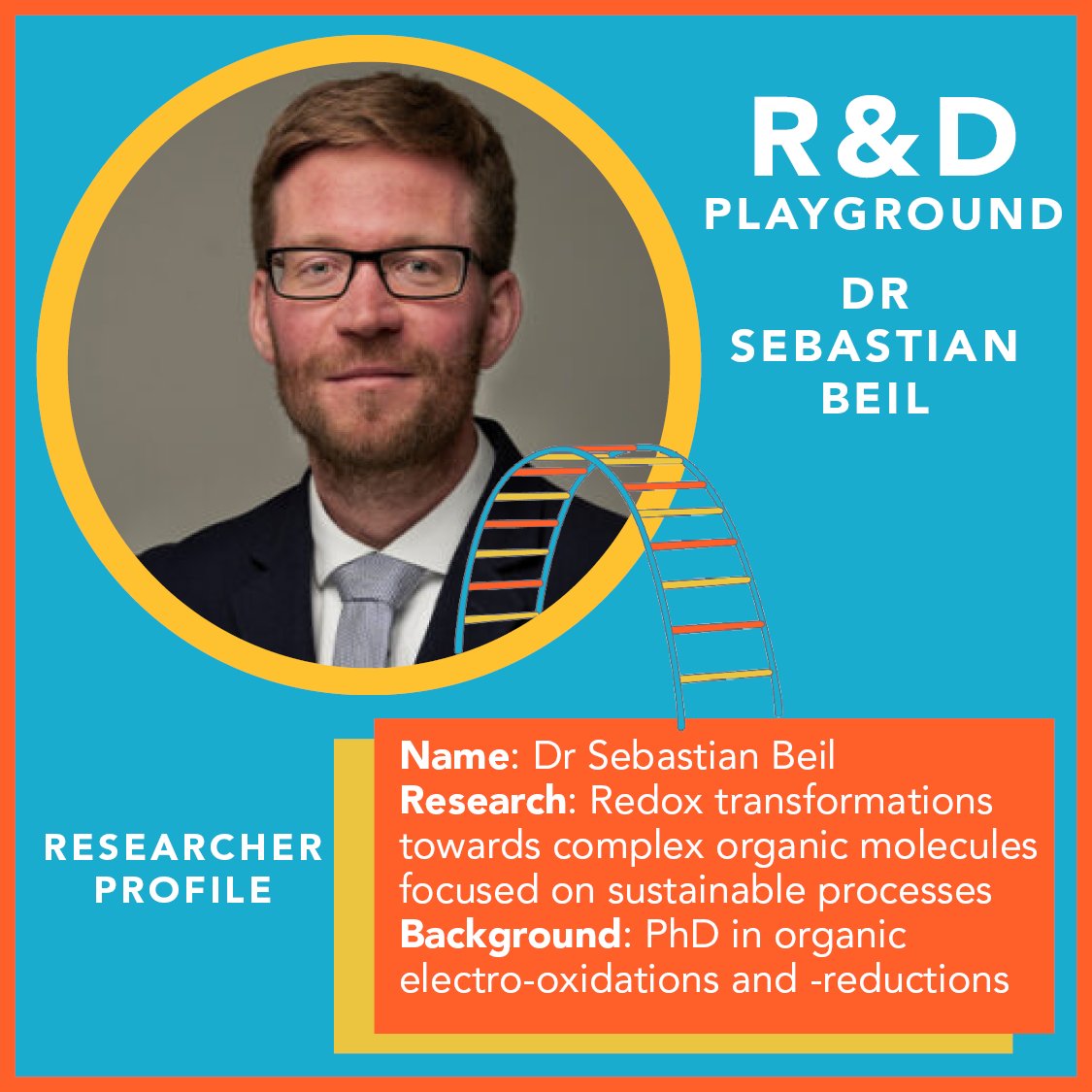 Meet Sebastian Beil at the R&amp;D Playground on June 9th! The R&amp;D Playground is a networking event for business and R&amp;D, 3.00 p.m. - 5.30 p.m. FC Groningen Euroborg stadium  Boumaboulevard 41 Groningen. Registration Form R&amp;D Playground | Industry Relations... bit.ly/3mbd0DE