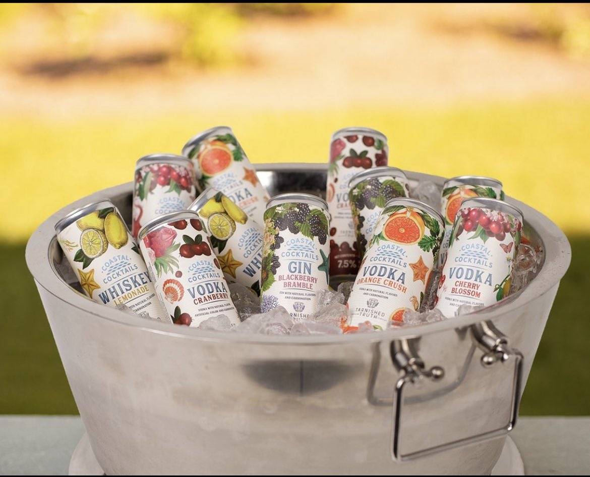 New to Massachusetts!  Tarnish Truth’s Coastal Cocktails in a can!  #Boston #CapeCod #NorthShore #Summer find them here!!  ➡️ ➡️➡️ google.com/maps/d/u/0/edi…