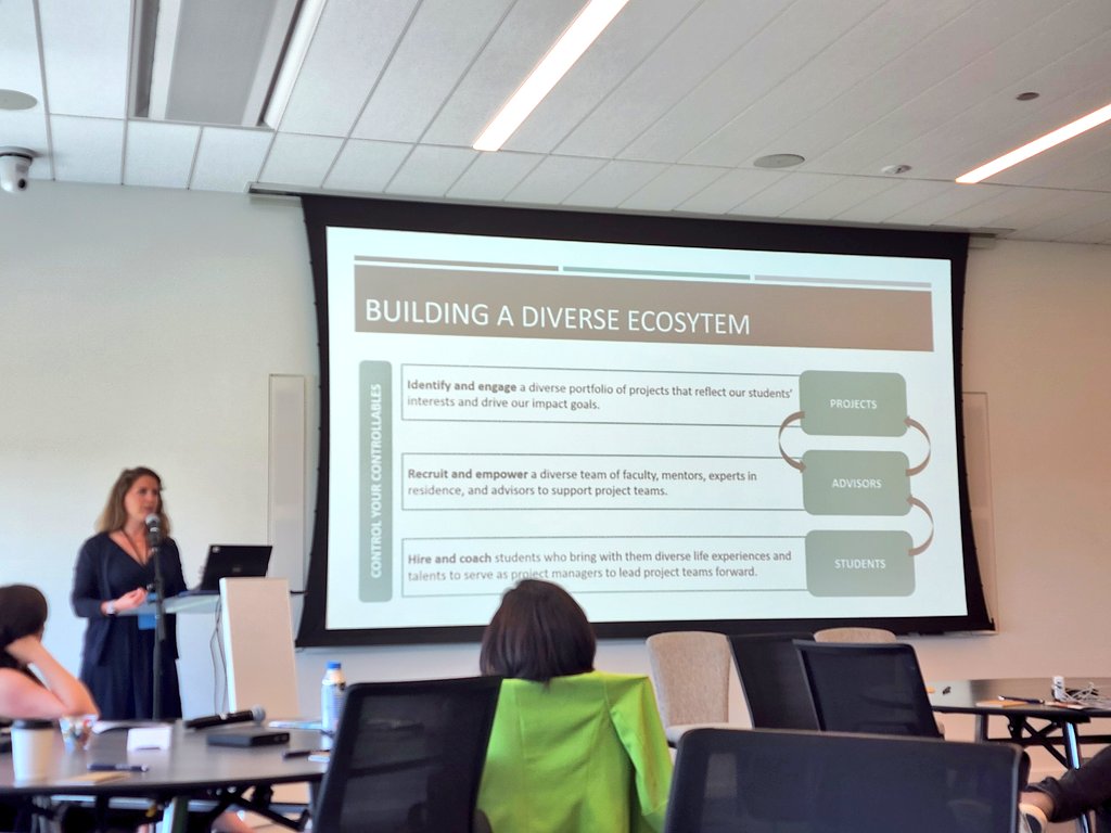 kdlucas04's tweet photo. Greta Bruce (@bu_spark) shares learnings from doing Public Interest Tech through @BU_Tweets at one of the first panels at #MetroLab2022, convened by @KathLusk! https://t.co/mHdogl0G43