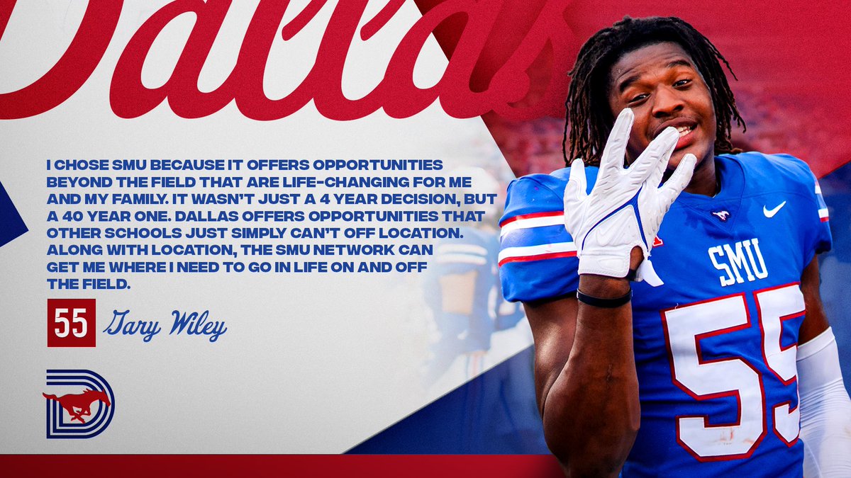 SMUFB's tweet image. Why SMU? The answer is simple. 

#PonyUpDallas