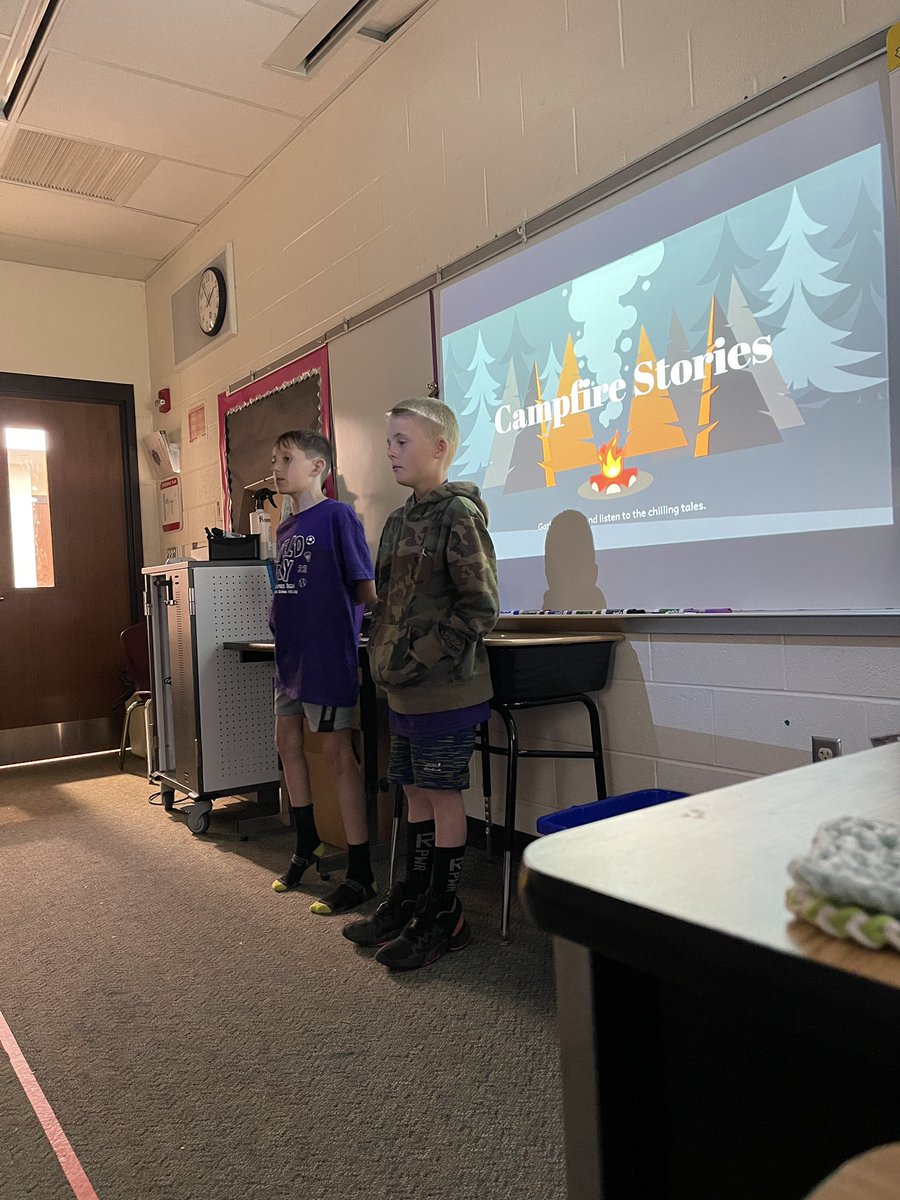 MrsHalesClass's tweet photo. Onto a round of campfire stories! Time for creative storytelling. #CampLearnedALot #WeAreChelsea #AllIn157c https://t.co/KG9mL8mKLU