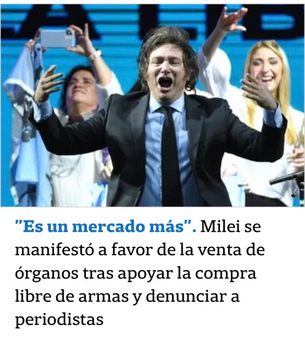 MartinAppiolaza's tweet photo. Ya no es gracioso ni ocurrente.
Roza lo criminal; lo inmoral; lo perverso.
Hay que agradecerle: deja en evidencia lo que distingue a una civilización de una manada de hienas y traficantes. https://t.co/zhUqHlcQEi