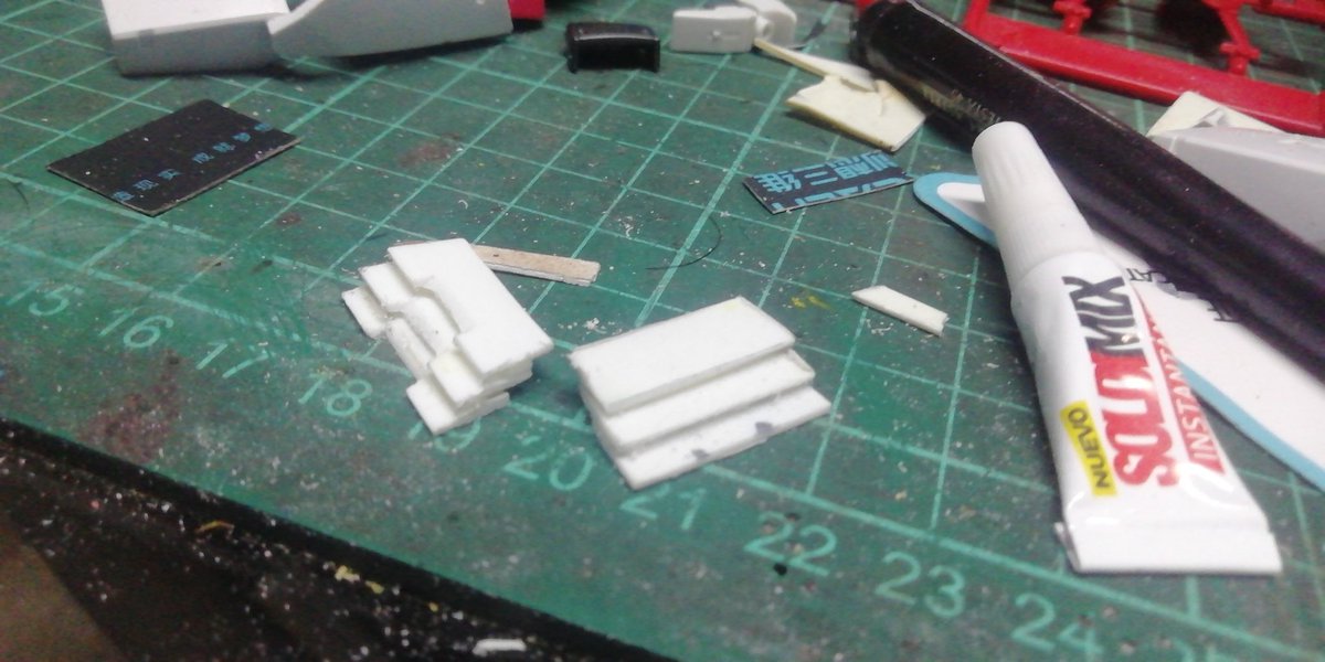 FernandoGaraic1's tweet photo. W. I. P. detail time
Marasai M. G. 
test type long distance
Kitbash-scrath and build
#scratchandbuild
#kitbash #gunplajunkies #fog1labs
#gunpla #marasai https://t.co/kmVrlFxpx6
