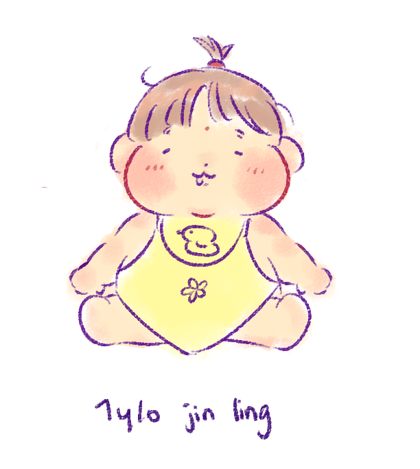 demonicfarmer69's tweet photo. Q: the real question is… who was the rounder baby? a-ling or a-cheng? 🤔

🍇: i may have gone a little overboard when a-ling was a baby...
🍋: THATS ME?! 
===
#jims2kevent https://t.co/BFh7uBcNl3