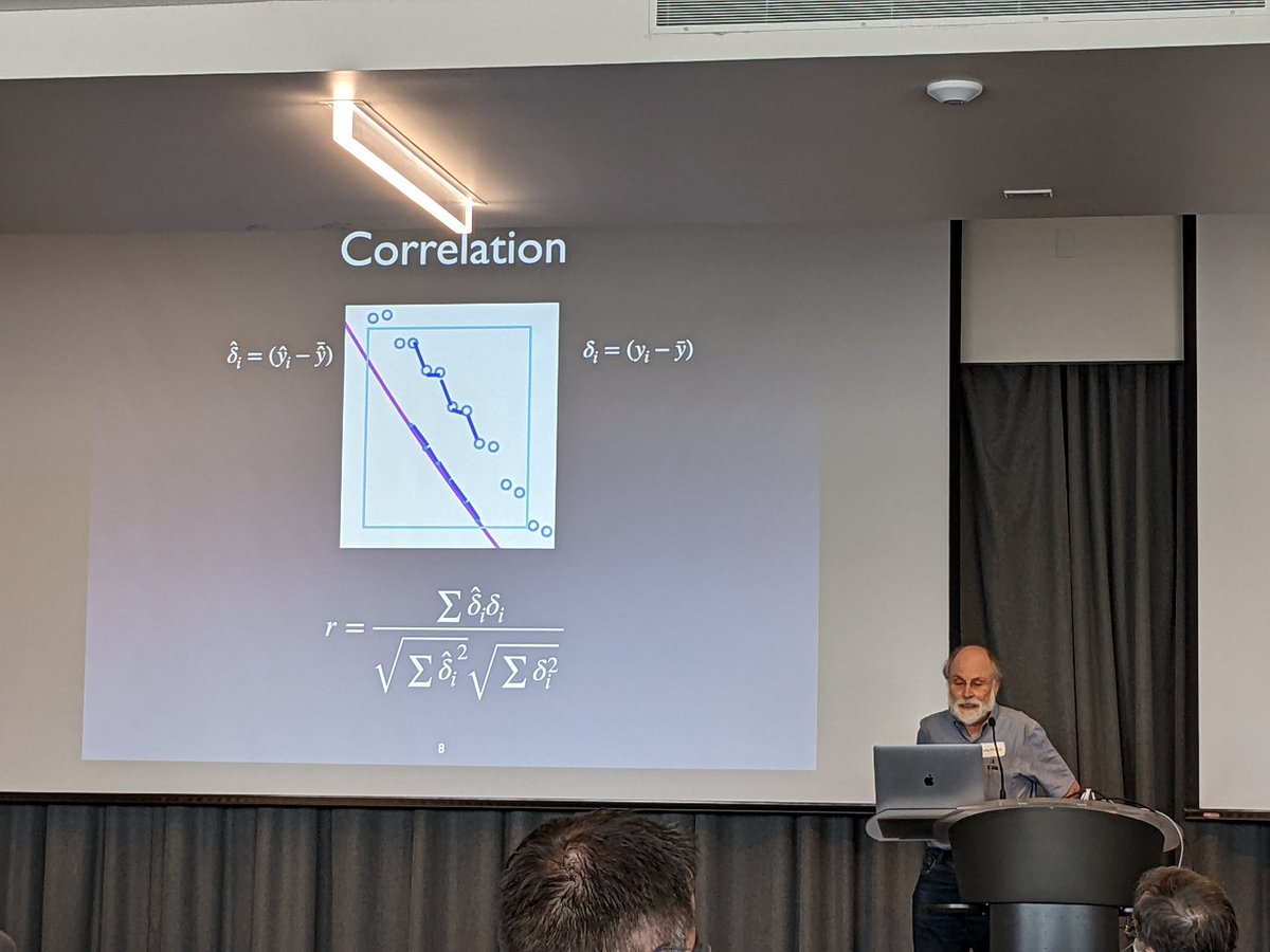 DocUrbs's tweet photo. Interesting, #Correlation makes a better 'globally minded' fitness function metric than #RMSE for #GP regression says @banzhaf_lab https://t.co/ZPuoYGIV0T