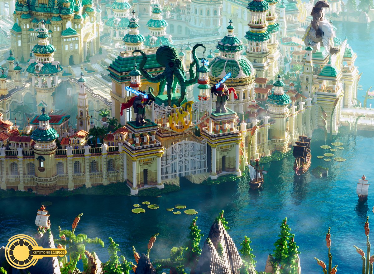 Excited to showcase this project we've built for <a href="/LegendsAtlantis/">Legends of Atlantis</a>! Explore their #Metaverse in this amazing <a href="/nftworldsNFT/">NFT Worlds</a> 🌊

🏗️ Built by <a href="/GeneralZheio/">Zheiio</a> @zelfinhoz <a href="/PaackMC/">paack 天</a> <a href="/CarperD7/">Carper</a> and @SilencyzB
🖼️ Rendered by <a href="/iAleM_/">AleM</a> 

#Minecraft #minecraft建築コミュ #Minecraftbuilds