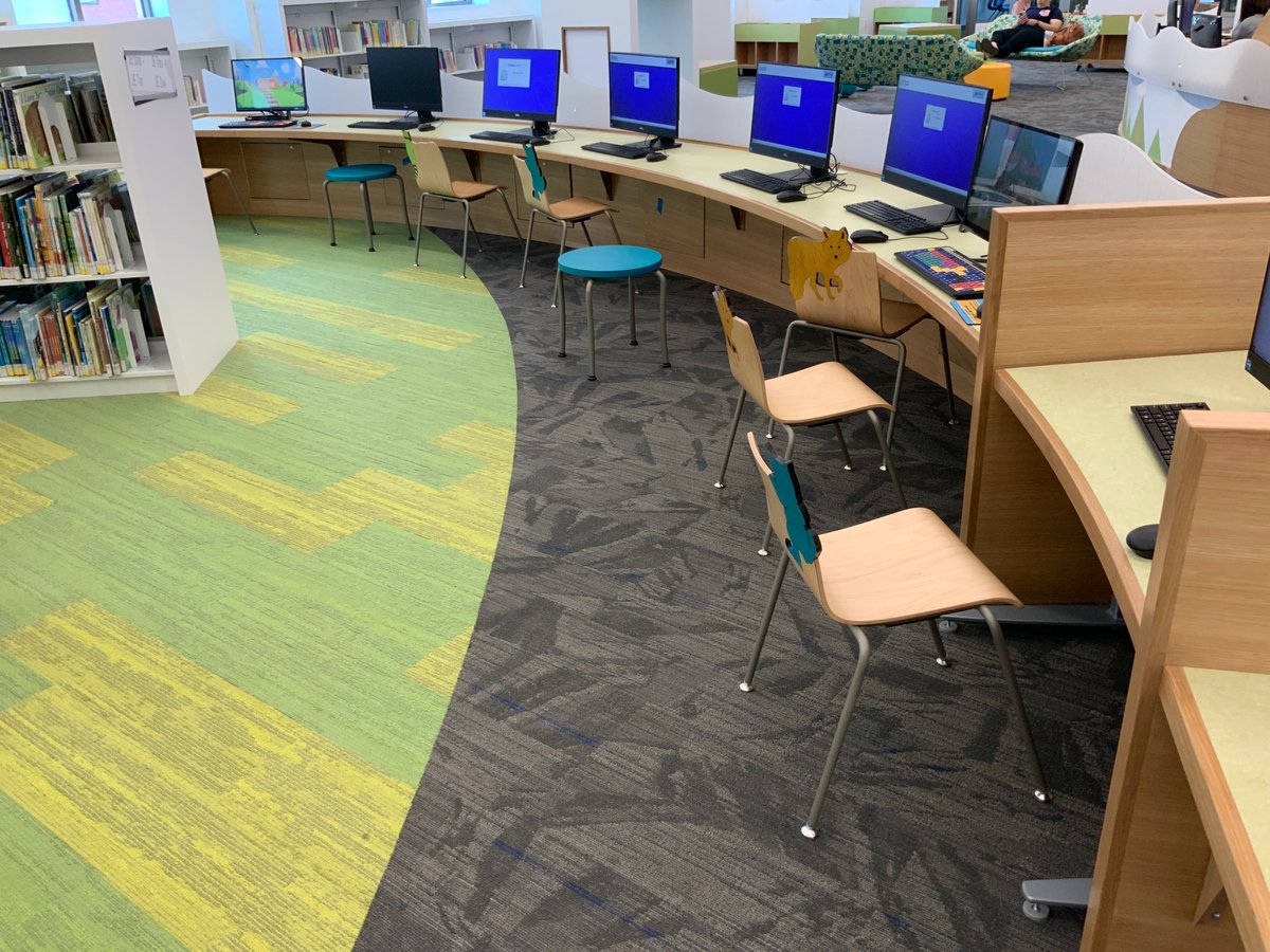 melthornhill's tweet image. Today the Learning 20/20 Team led a group of teachers on a learning expedition to the newly remodeled 
@KanawhaLibrary.  Definitely an excellent resource for KCS teachers.  Make sure to check them out.  #kcslearning2020