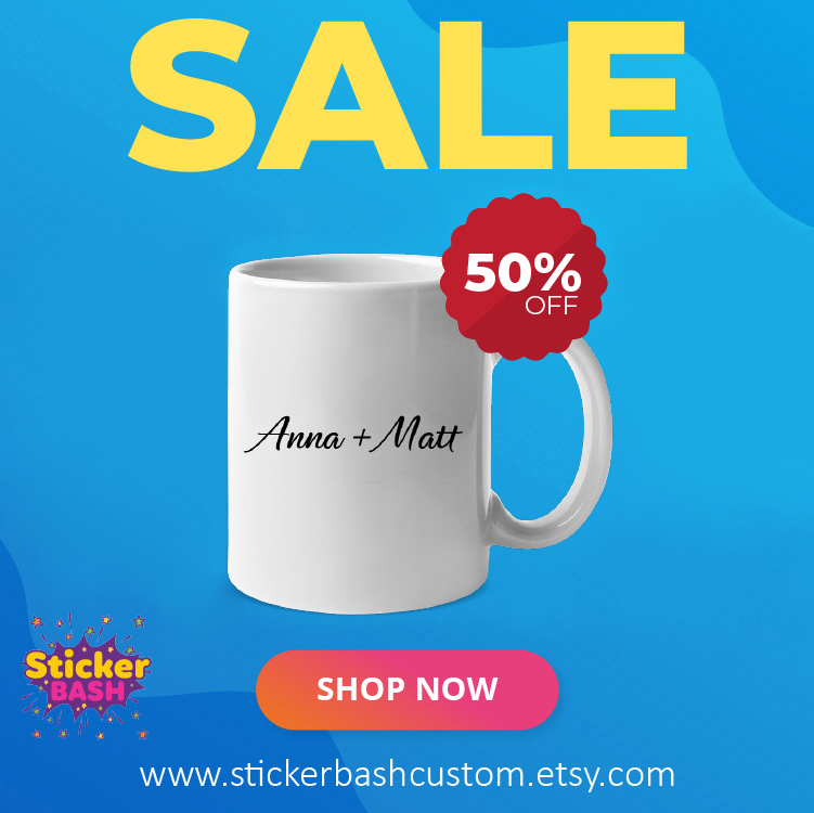 StickerBashCo's tweet image. Custom printed mugs starting from $5 😱🤩 Order now at stickerbashcustom.etsy.com❗️❗️
.
.
.
#custommugs #personalizedmug #customizedmug #photomug #logomug #weddingmug #birthdaymug #giftmug #customphotomug #mugshop #ceramicmugs #weddingfavorideas #partyfavorideas #personalizedfavors