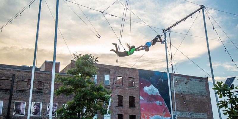 Newburgh Trapeze Workshops are back this summer! Sign up TODAY! Limited dates and times available. eventbrite.com/e/flying-trape…