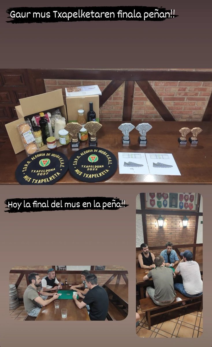 Gaur Mus txapelketaren finala Peñan!