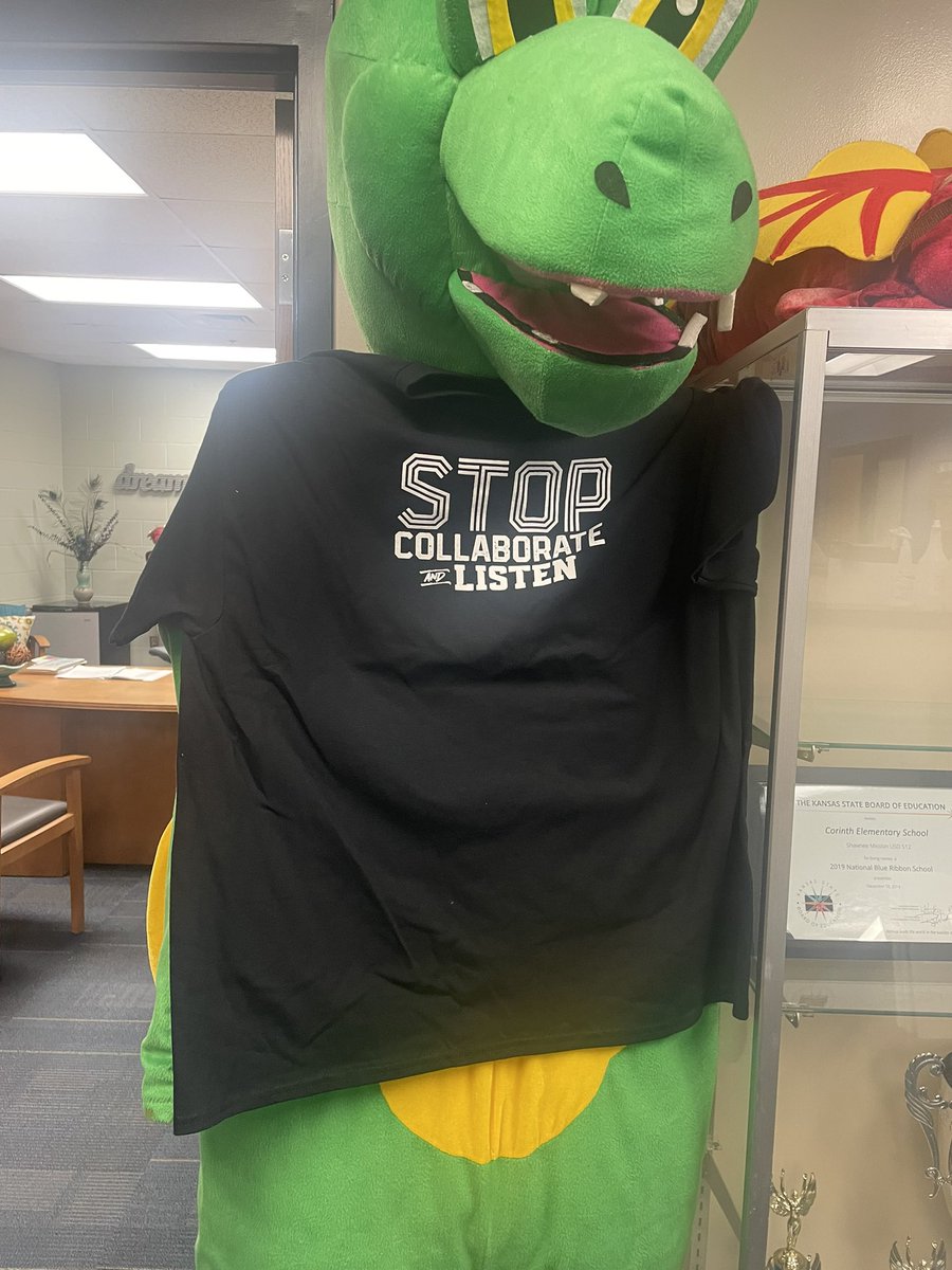 SMSD_Corinth's tweet image. Roary is ready! Nothing can stop our excitement for @SolutionTree #SMSDPLCInstitute @theSMSD