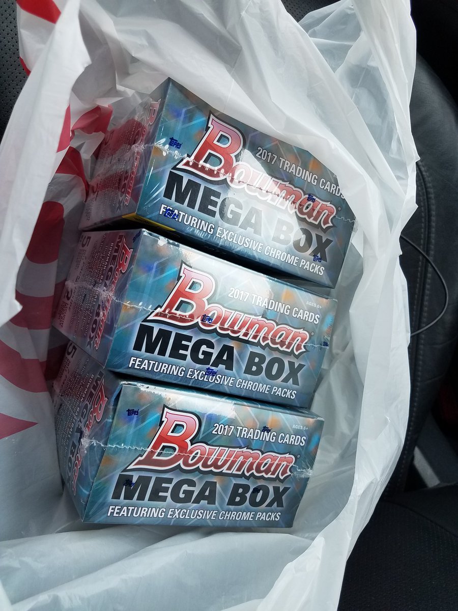Scotty_Ballgame's tweet photo. Ahhh, the good ol' days. #Bowman #megaboxes #thehobby https://t.co/2hLnmOtYnZ