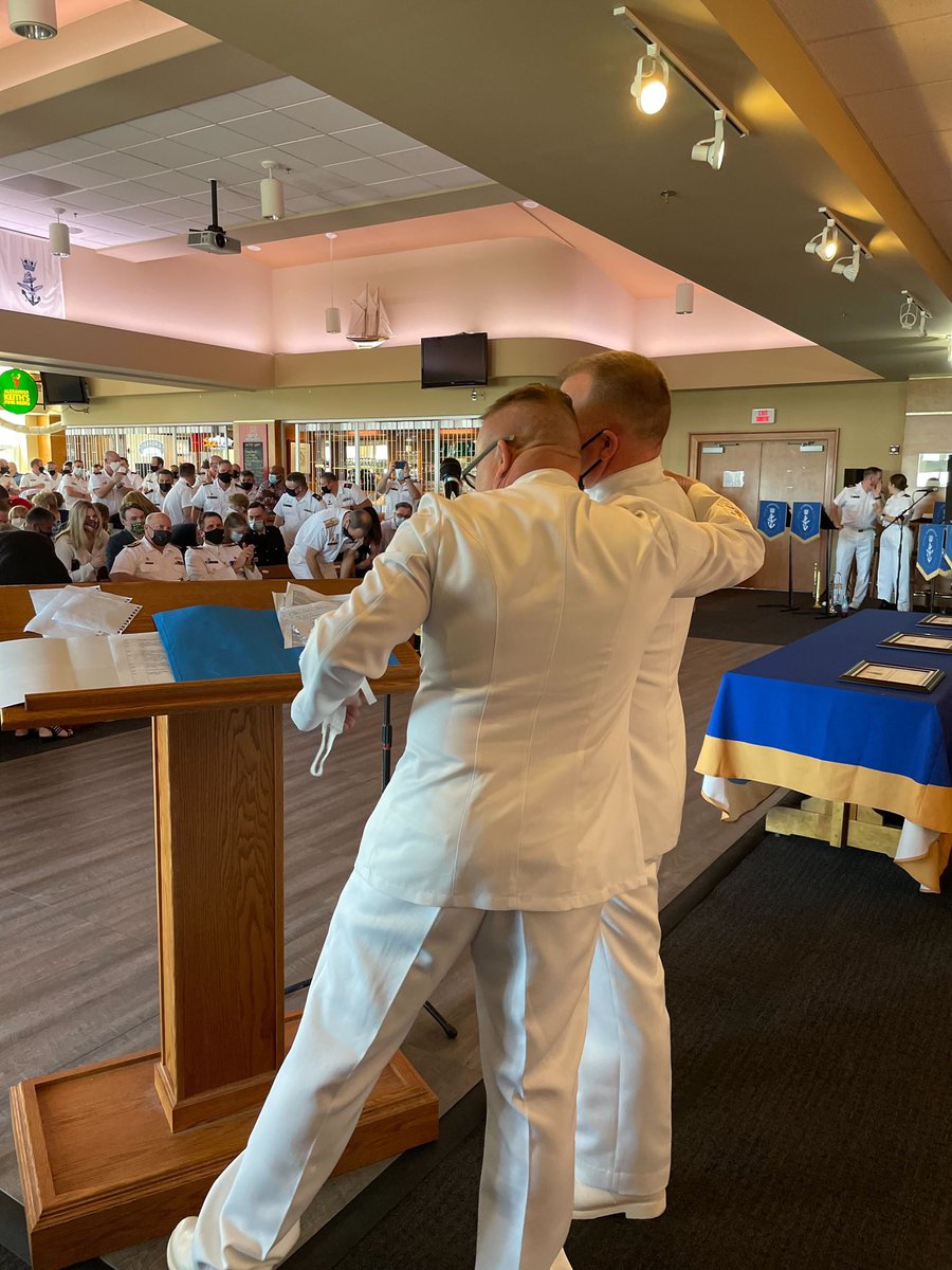 33.3 years you gave to your country. 33.3 years of humour, leadership and tenacity &amp; we wouldn't have it any other way. CPO1 Steeves, you will be sorely missed! 

Over to you CPO1 Tom Lizotte, you have the watch!