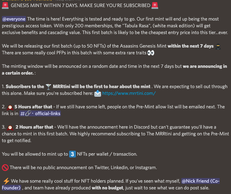 AsaasinsClub's tweet image. 👀