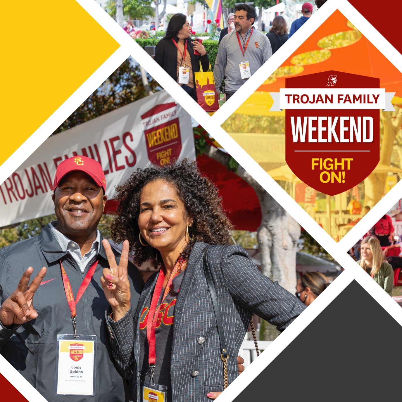 USC on Twitter: "Registration for Trojan Family Weekend is NOW OPEN! 🥳