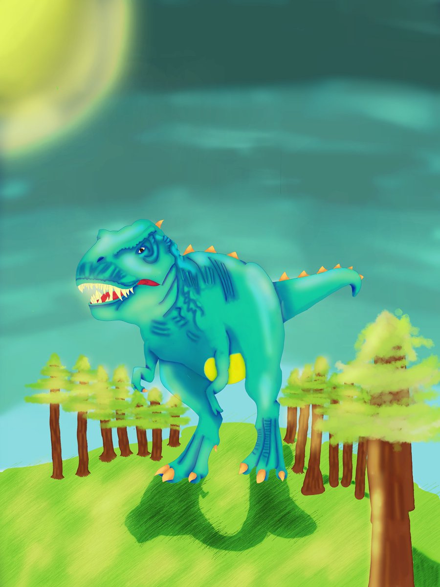 Dravinixia's tweet photo. Darex the 24" Dinosaur Squishmallow! Please do not steal my artwork,thank you! #dinosaur #art #artist #digitalart #squishy #squishmallows #squishmallow @squishmallows #squishart https://t.co/EaEz8usL54