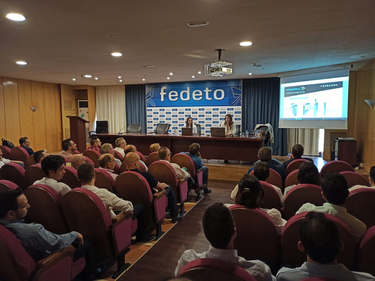 Presentación del Control de Acceso Passarela con la Asociación Famacasman en Castilla La Mancha ¡Muchas gracias por la gran acogida!