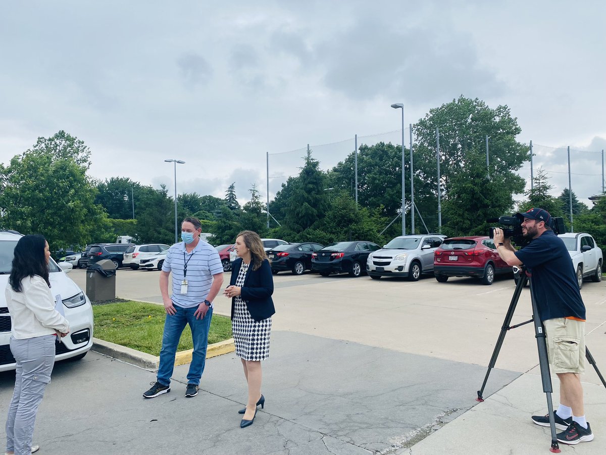 MORPC's tweet photo. Thanks to @mariawsyx6 for coming by to learn more about our @GohioMORPC program! Catch the story on @wsyx6. #gohio https://t.co/sEf8yU3k1R