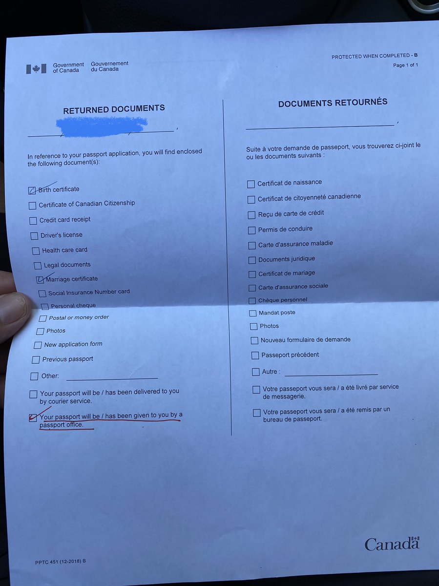 MelocheAndrea's tweet photo. @PassportCan Care to elaborate? Where am I picking up this passport? When can I pick it up? For the love of god if your going to include a letter at the very least provide valuable information. And don’t worry I already submitted a complaint for my initial question. Useless https://t.co/Vtp9OVfOko