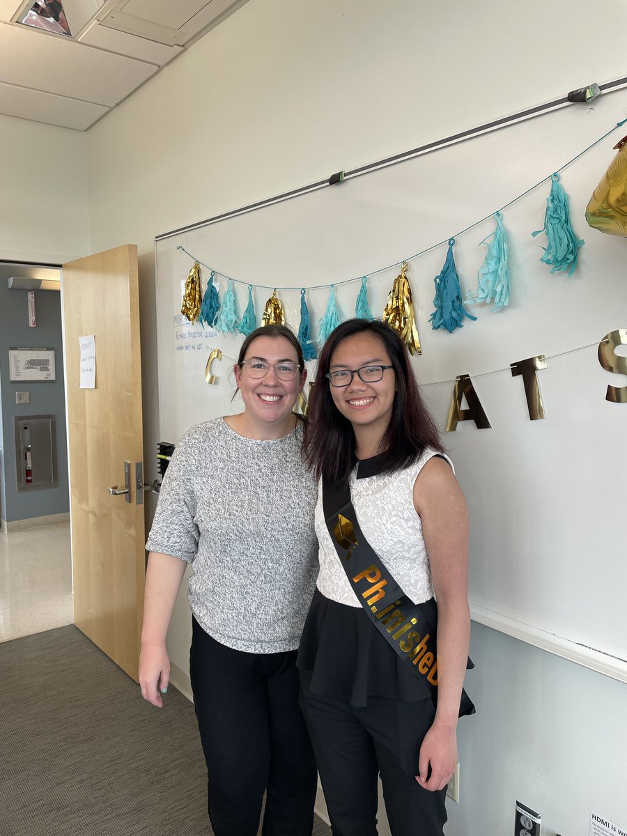 aliceb_phd's tweet photo. Thrilled to congratulate @pamyl (Dr. April Lo) on a beautifully presented thesis defense yesterday! You can check out her work here https://t.co/9CjChtvouK and here: https://t.co/mFeOf5Duup https://t.co/RDRfPJkraO
