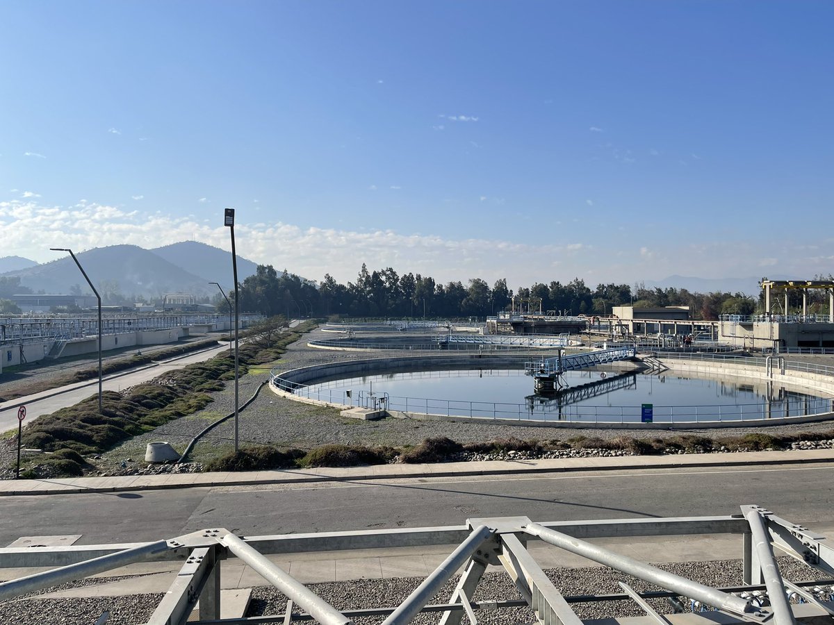 E_Brachlianoff's tweet photo. Proud to see @AguasAndinas achievements over the years with 99%+ waste water treated now and protecting the environment around Santiago. And many more to come incl. water reuse &amp; community engagement : #ecologicaltransformation in action in Chile. https://t.co/xzgT11slPc