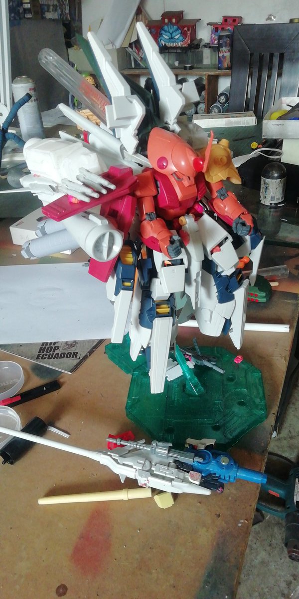 FernandoGaraic1's tweet photo. W. I. P.
Marasai test type titans
Details time
#gunpla #kitbash #scratchandbuild
#gunplajunkies https://t.co/Q18fwZIV84