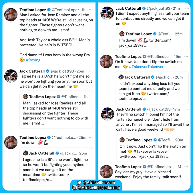 Teofimo Lopez vs Jack Catterall?