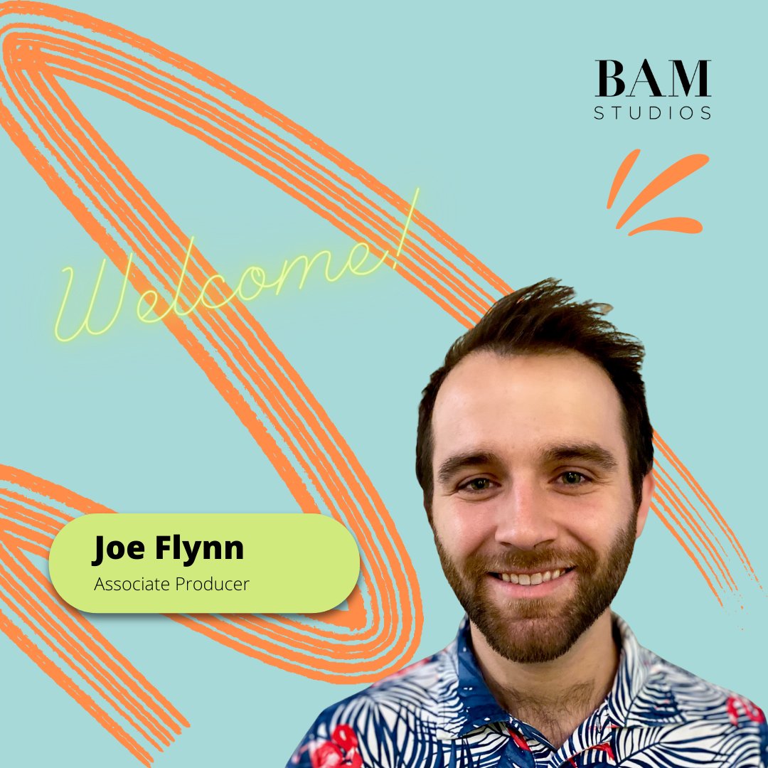 bamstudios's tweet photo. Please welcome BAM's new Associate Producer ... Joe Flynn!
So excited to have you bring your creativity to our team. Welcome aboard!
.
.
#JoeFlynn #Welcome #ShinyandNew #BAMteam #AssociateProducer #SeriousProducing #InOffice #AudioPost #Chicago #StudioLife #BAMlife #SeriousSound https://t.co/uvJ7kGSWwH