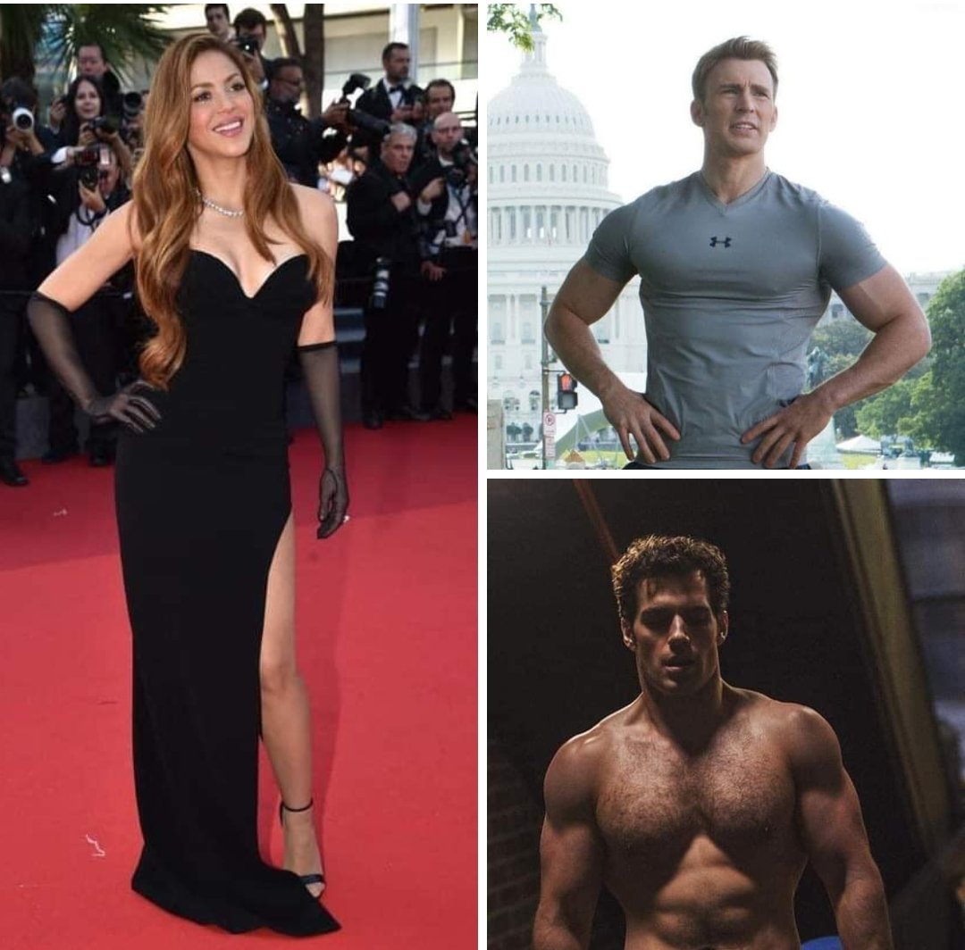 teacher_1505's tweet photo. Imagínense ser #piqué y ver como a #Shakira la empezaron a seguir #ChrisEvans y #HenryCavill en menos de 24 horas después de que salió el rumor de que te van a dejar, amo qué poder, SHAKIRA MI IDOLA https://t.co/p57p4fqd3f