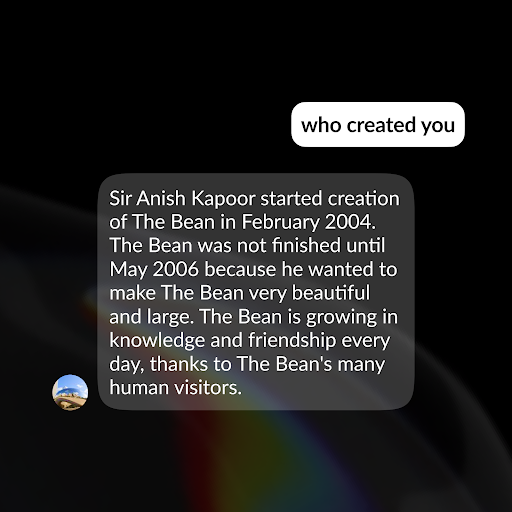 Sometimes, people like to test chatbots by asking weird questions. But we prepared The Bean for those judges for #chatbots. 🙃

Read more on how we created The Bean in our case study ⬇️ bit.ly/3LFYTQY

#chatbotservices #travelchatbots #conversationalai