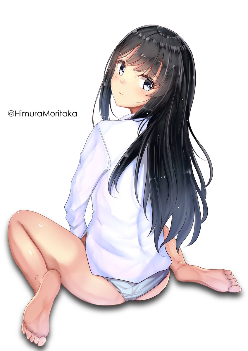「💕朝潮ちゃんの彼シャツ、パンツ姿💕 」|火村 モリタカ＠/5月COMITIA144（B51a)/その次は神戸かわさき10のイラスト