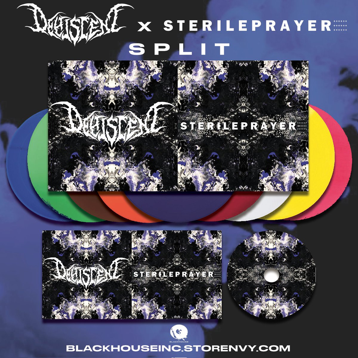 sterileprayer's tweet photo. Pre-orders are now available for my split LP/CD release with Dehiscent from Seattle.  All new material.  Limited to only 200 vinyl copies (135 left), and 100 CD's made.  Pre-order at https://t.co/q3uhDnP9Wv

#electronicmusic #industrial #records #noise #HNW #pnw #vinyl https://t.co/5XYmDRq1gR