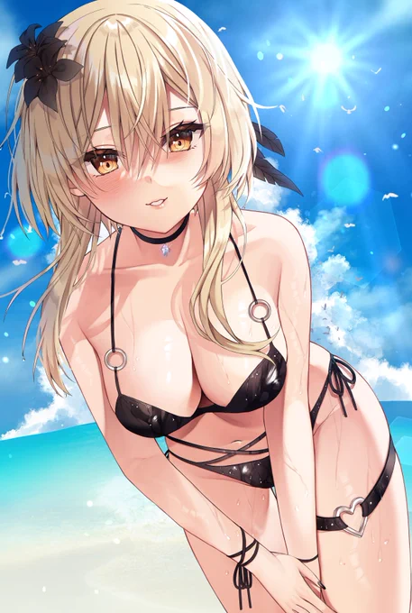 Lumine, summer time ☀️
#GenshinImpact #原神 #荧 