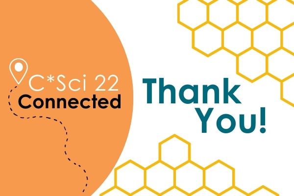 AAPSciences's tweet photo. It has been one week since the end of #Csci2022 and we wanted to send out a big THANK YOU to all who made it a success. Thank you to all our #citsci speakers and volunteers and a big shout out to @AlisonCawood &amp; @abbyhils as the chair and co-chair of the program committee. https://t.co/brCnuS9gPZ