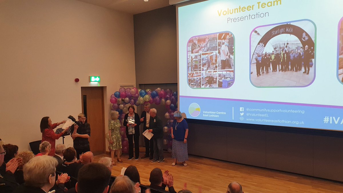 Volunteer team of the year @EL_Foodbank very well deserved Were critical supporting our emergency food provisions during the pandemic and continuing that with our pantries and food provisions @ELCouncil @elcourier @fundamentalruth @ConnectedComEL @fasidelunchclub @OCKEastLothian