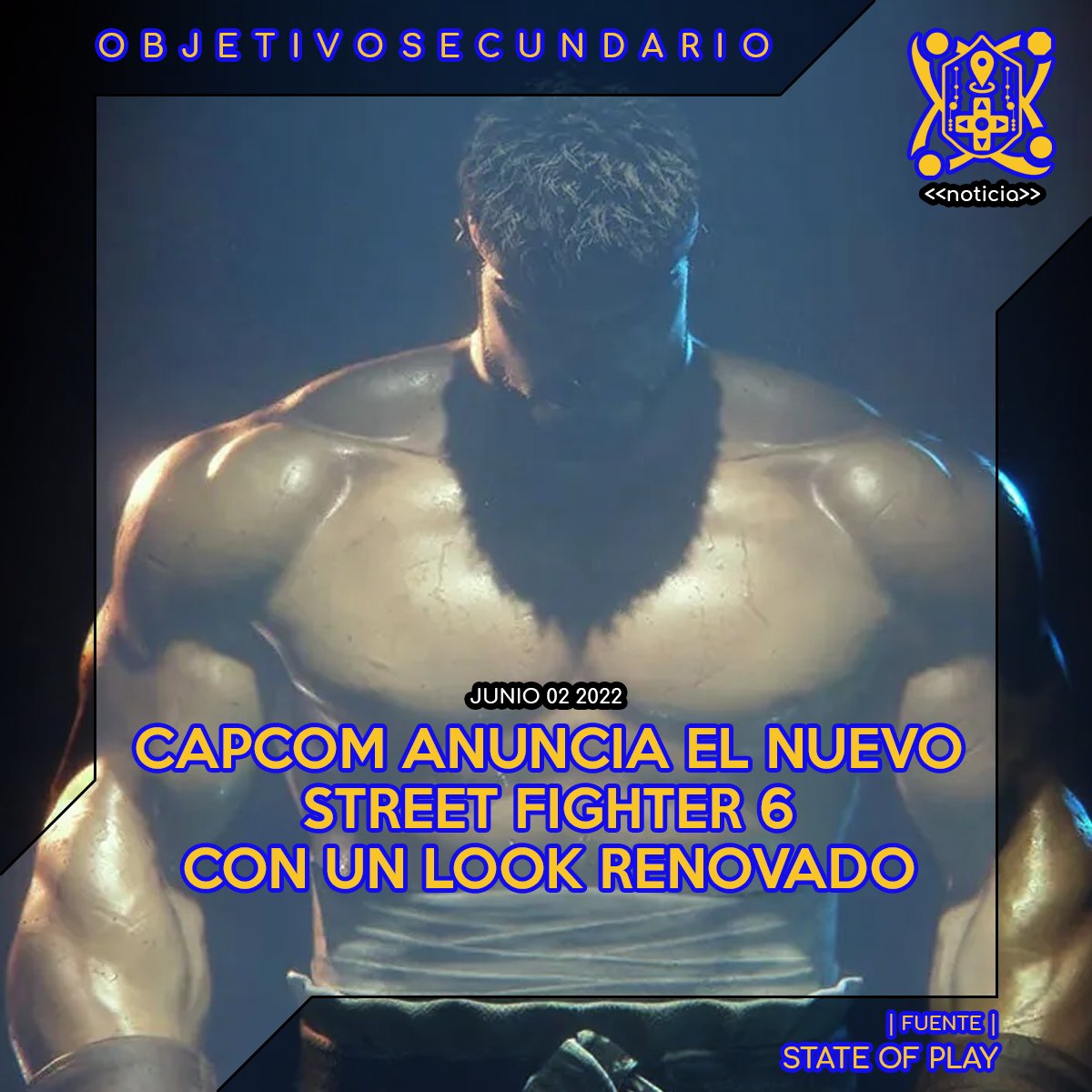 Obj_Secundario's tweet photo. CAPCOM anuncia el nuevo Street Fighter 6 con un look renovado y totalmente radical! #ObjetivoSecundario #StreetFighter6 #StateOfPlay #SoyGamer https://t.co/oPCNkzzK0Q