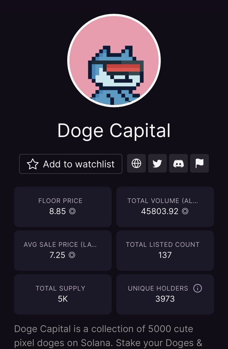 Its poppin, dont you dare to miss out! Only 137 listed, sheees <a href="/thedogecapital/">Doge Capital</a> <a href="/HGESOL/">Ordinals Loan Desk</a> 100 doge for you huh?