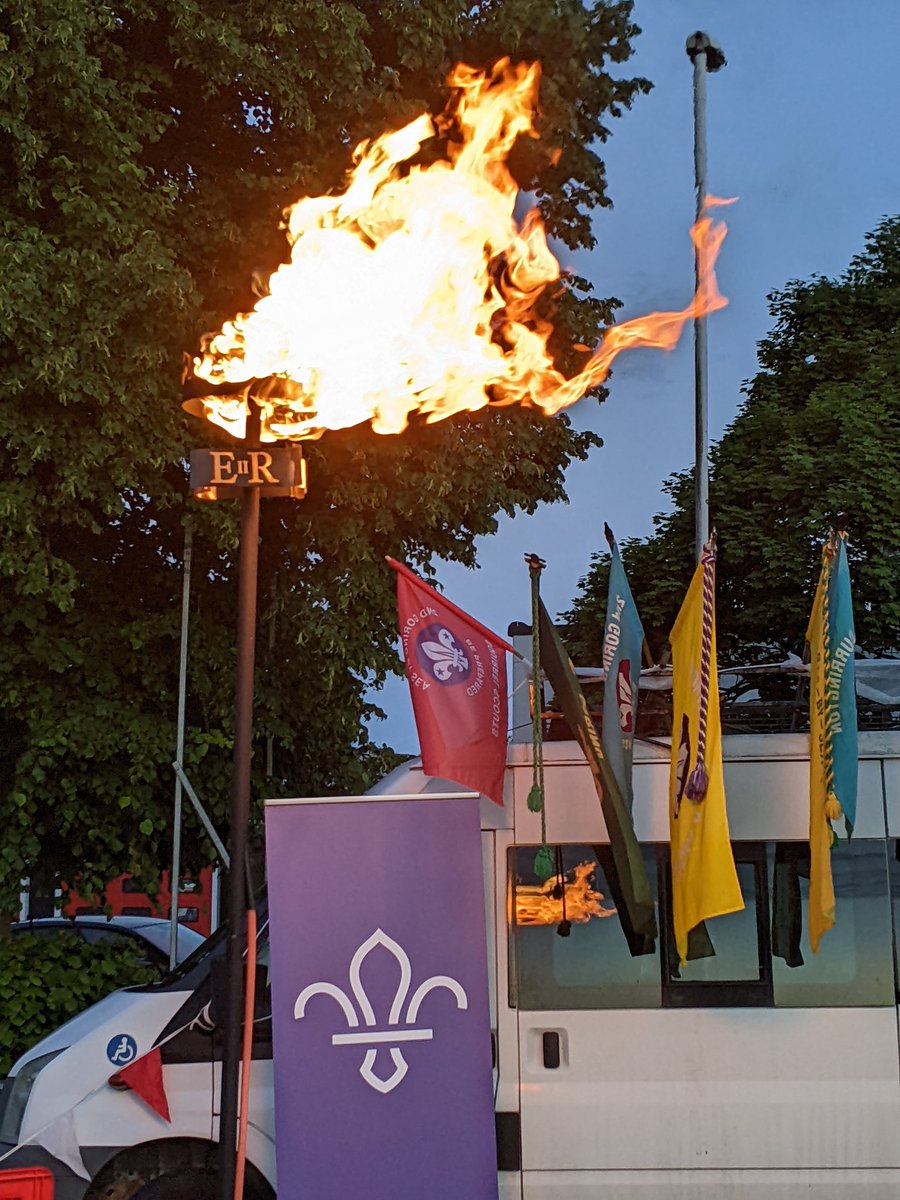Wonderful day with <a href="/WorthingScouts/">WorthingScouts</a> to start the Platinum Jubilee Celebrations 🥳