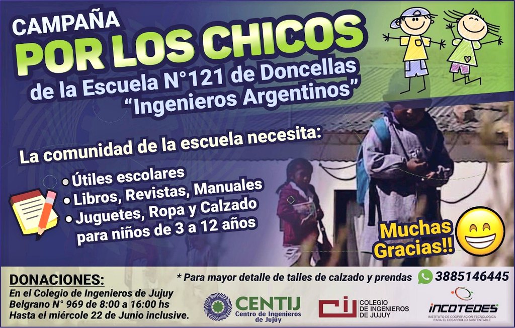 centij_ok's tweet photo. Nota de prensa: CENTIJ. Se realizarán diversas actividades para conmemorar el Día de la Ingeniería Argentina
https://t.co/nxhqWOTjjD https://t.co/C3i1yKi0oz