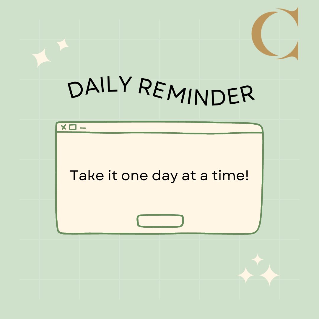We are back! We hope you have had a nice summer so far, or are settling into your summer semester. Summer courses can be hard, so on this TLC Thursday, just remember to take it one day at a time, take a deep breath and get outside when you can. We are here for you! #TLCThursday