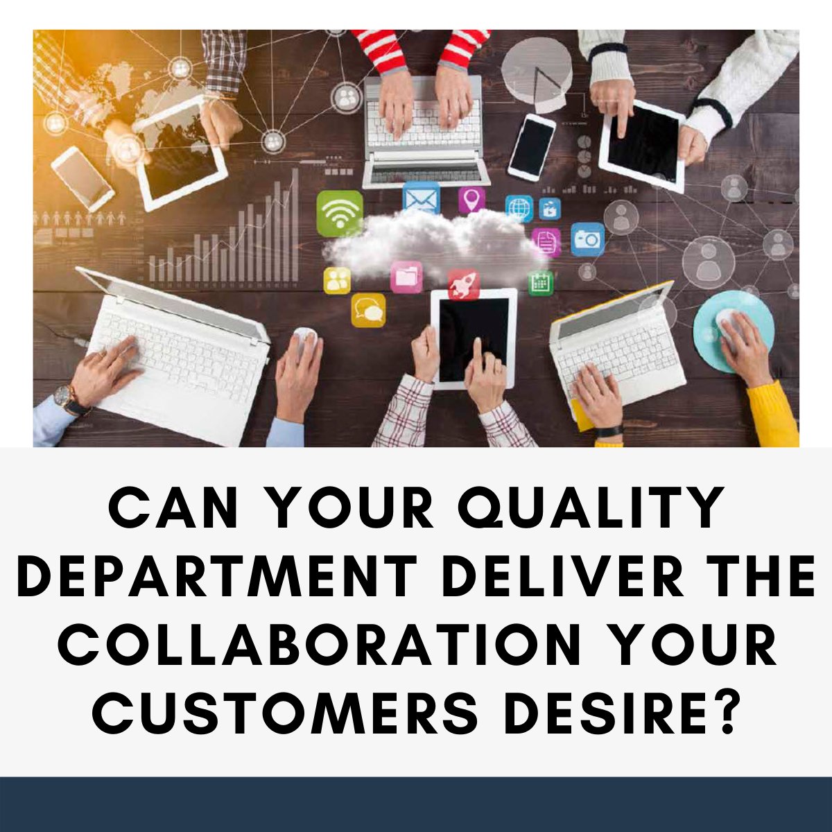 Which of your tools should you consider replacing, or upgrading, so that you can embrace and support collaboration?
What functionality should your future QMS should provide to meet your customers’ desire for collaboration?
lnkd.in/gSWQ8gBq