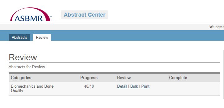 MustafaUnal85's tweet photo. I scored 40 abstracts for #ASBMR2022. Sneak peek: all was great research in biomechanics and bone quality. I’m looking forward to attending #ASBMR2022 in Austin, TX! #yourscienceourprogress @ASBMR #bonequality #biomechanics https://t.co/aIerCi4sd6